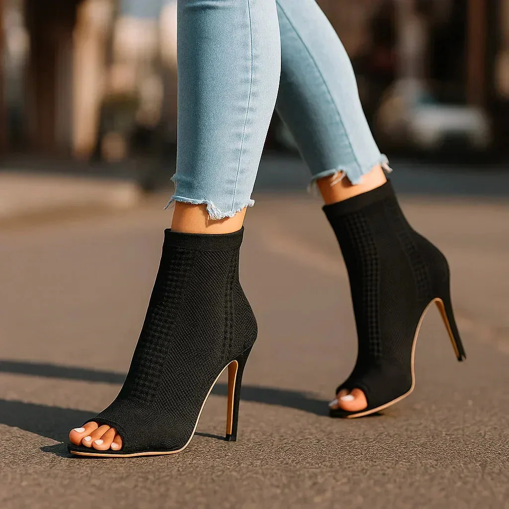 AMENA KNIT HEELS - Image 5
