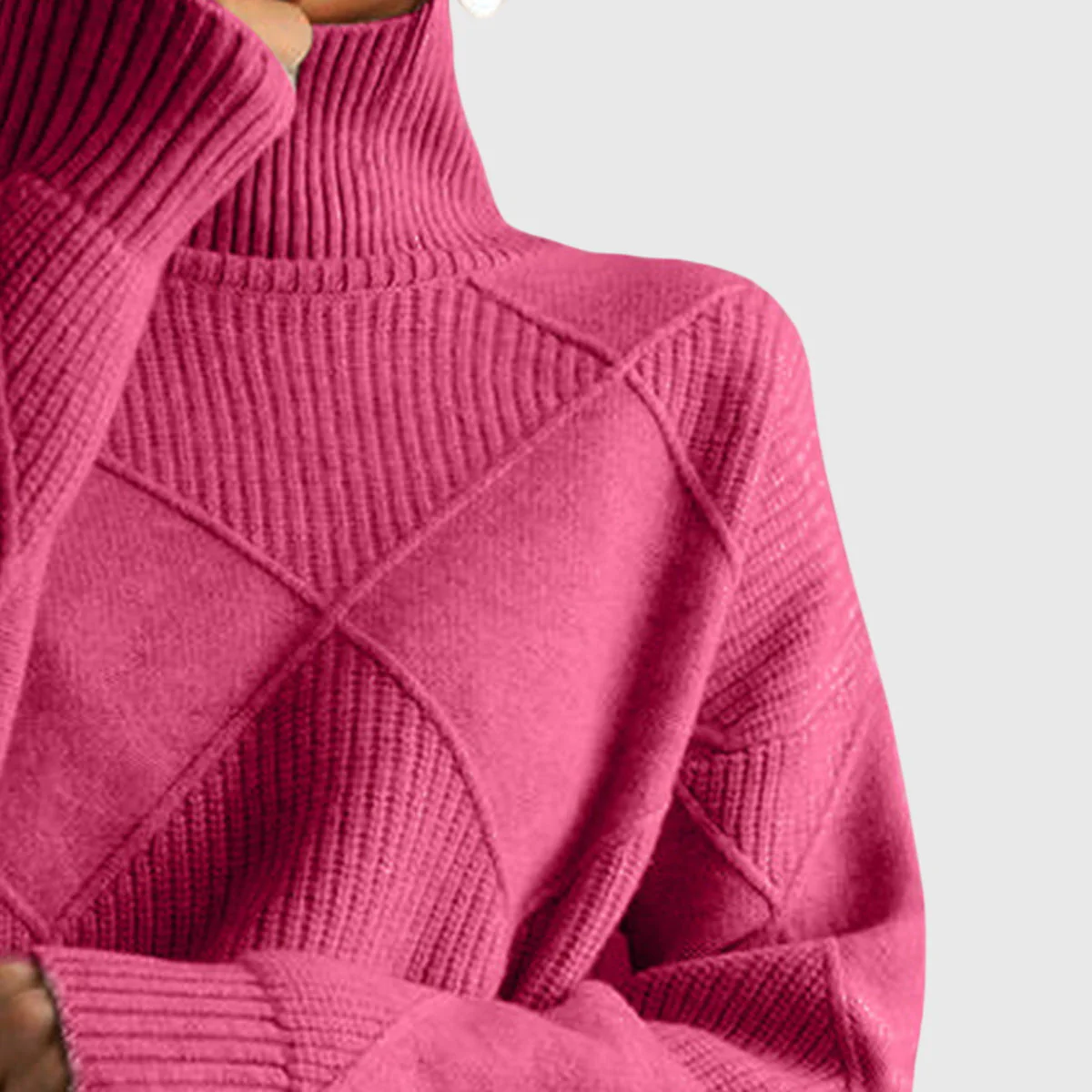 Angela™ - Turtleneck Sweater - Image 3