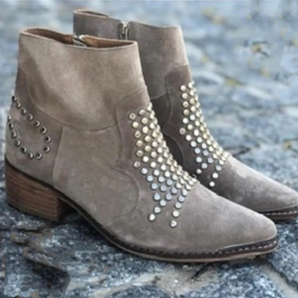 Sloane™ | Studded Edge Boots - Image 4