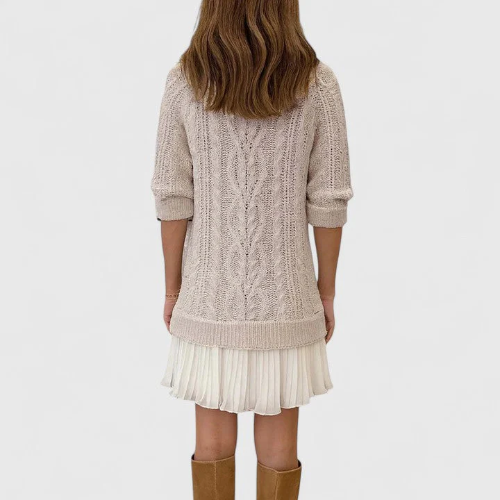 Ashlyndora | Elegant Sweater Dress - Image 3