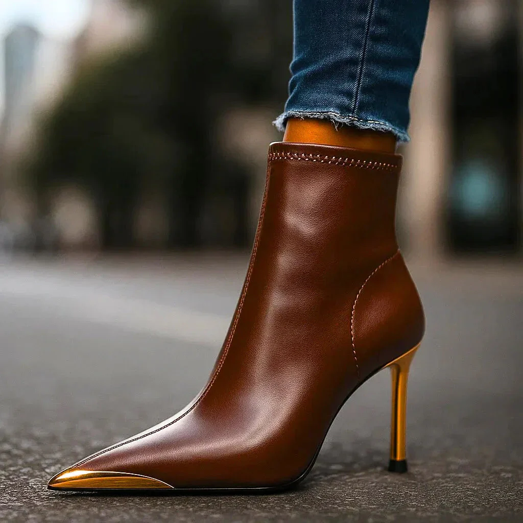 AVELINE GOLD-POINT BOOTS - Image 4