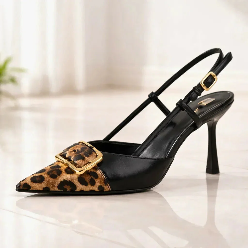 JADA MARIE LEOPARD HEELS - Image 10