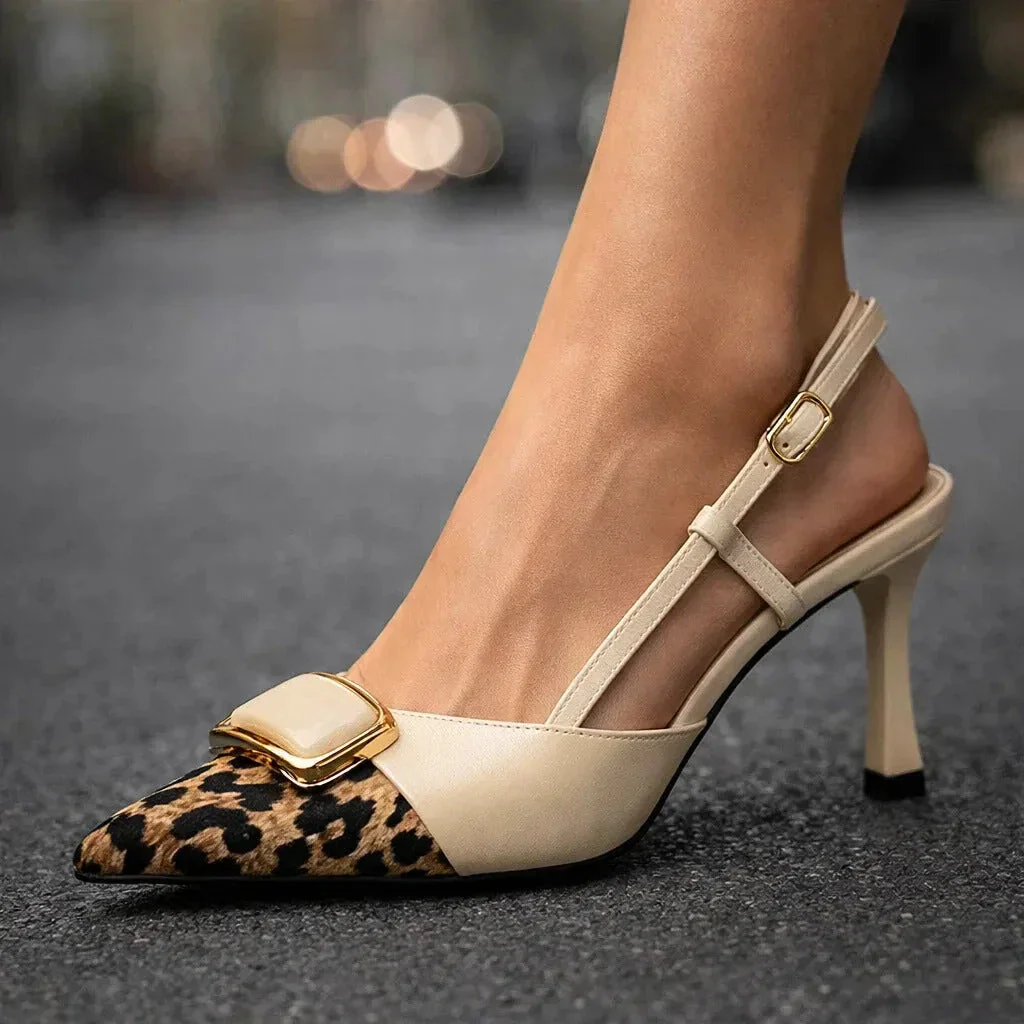 JADA MARIE LEOPARD HEELS - Image 2