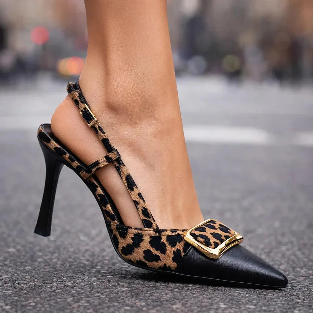 JADA MARIE LEOPARD HEELS - Image 3