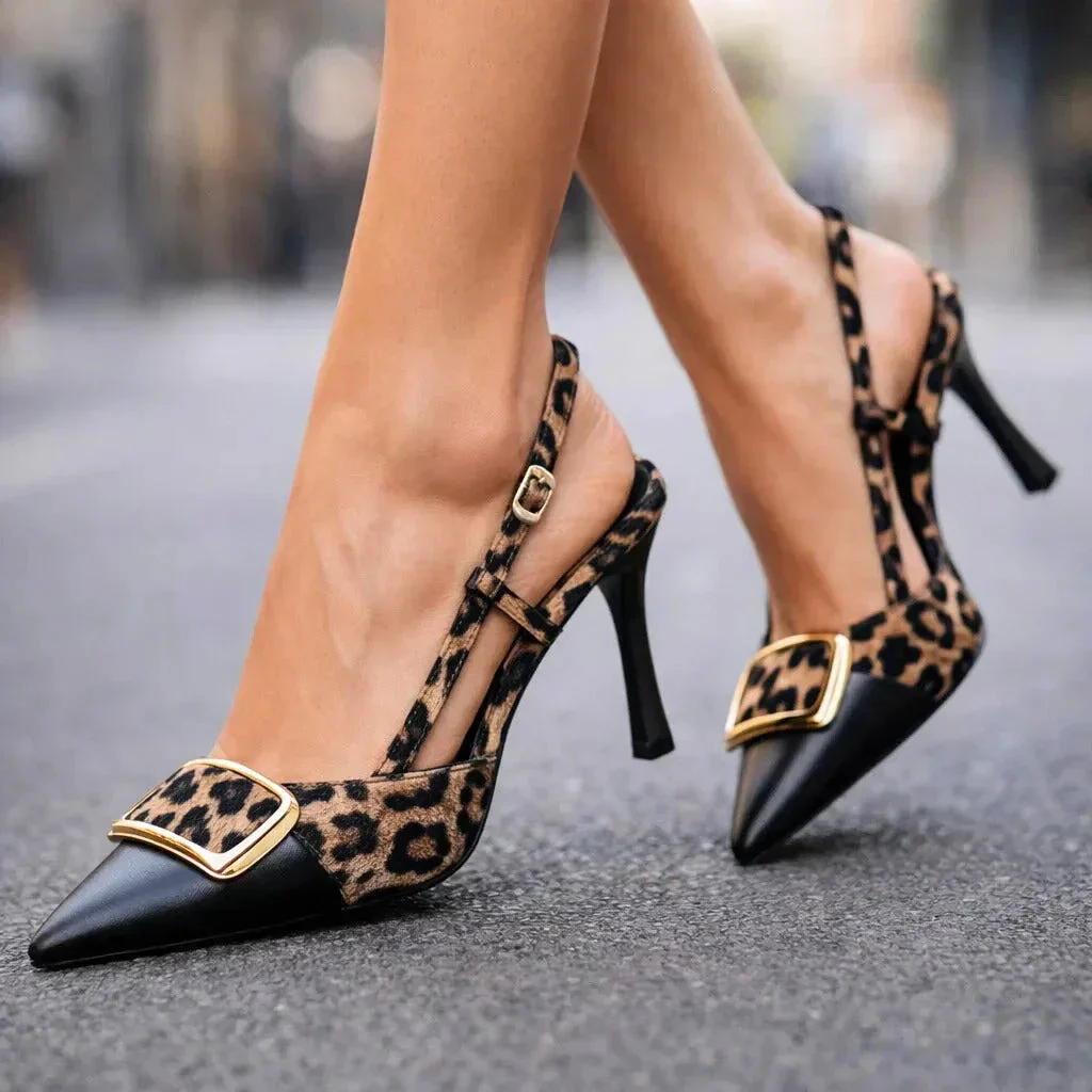 JADA MARIE LEOPARD HEELS - Image 4