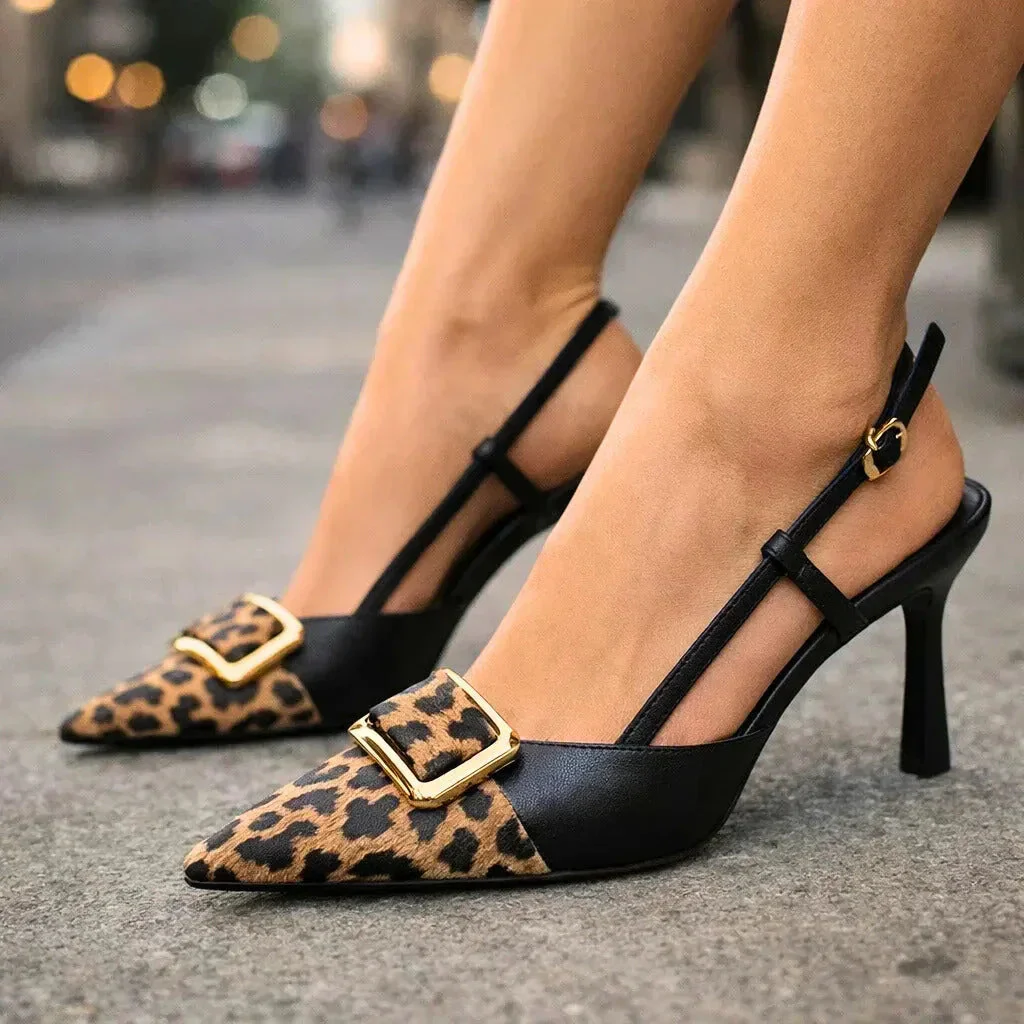 JADA MARIE LEOPARD HEELS - Image 7