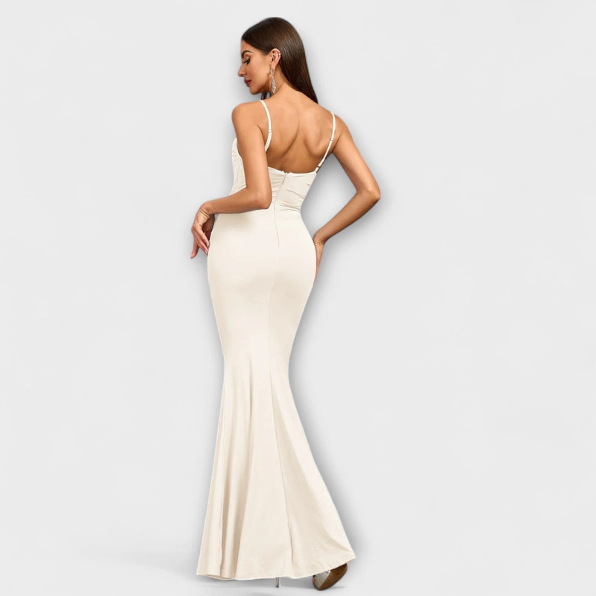 Callie - Elegant Ruffle Dress - Image 22