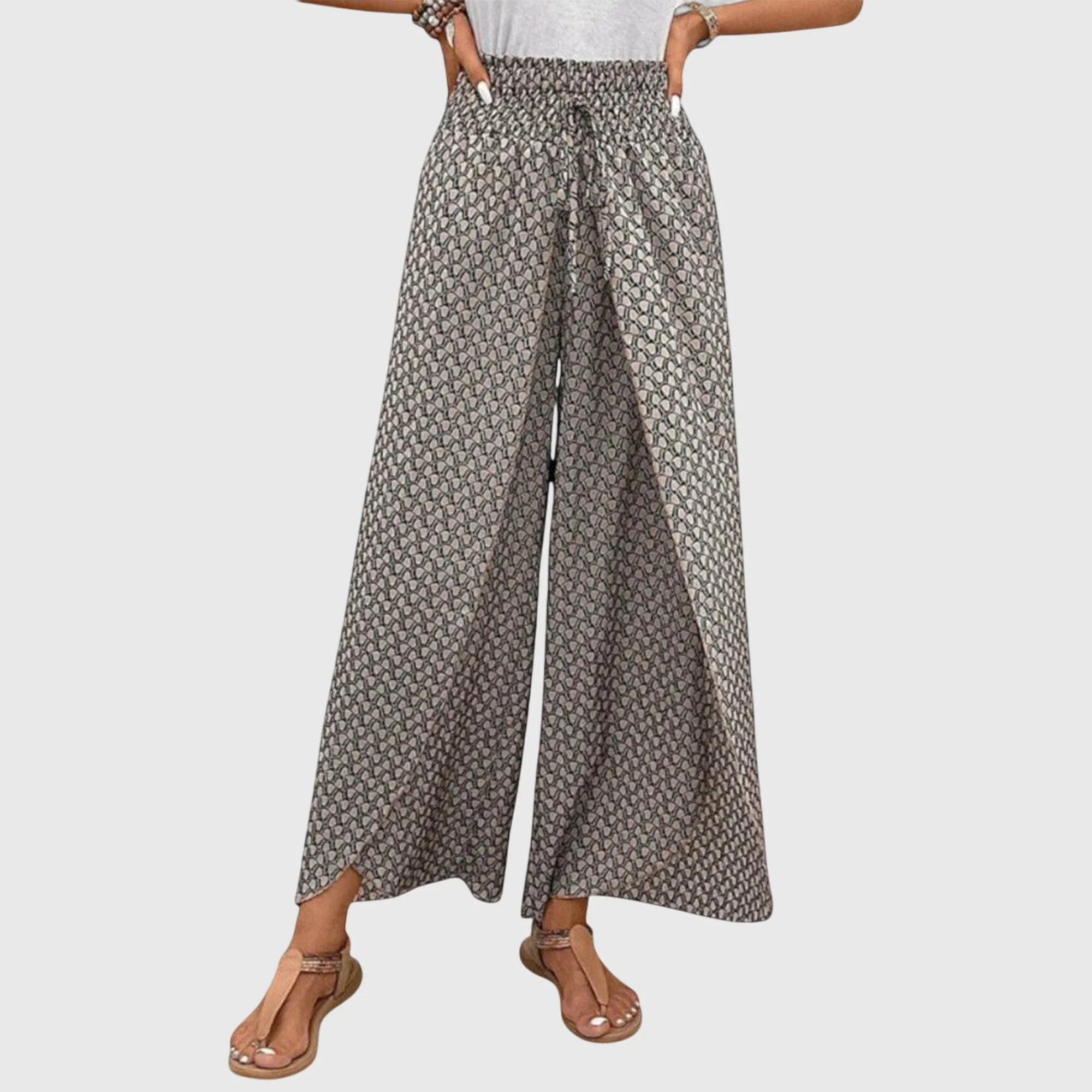 Chiara - Stylish Palazzo Pants - Image 2