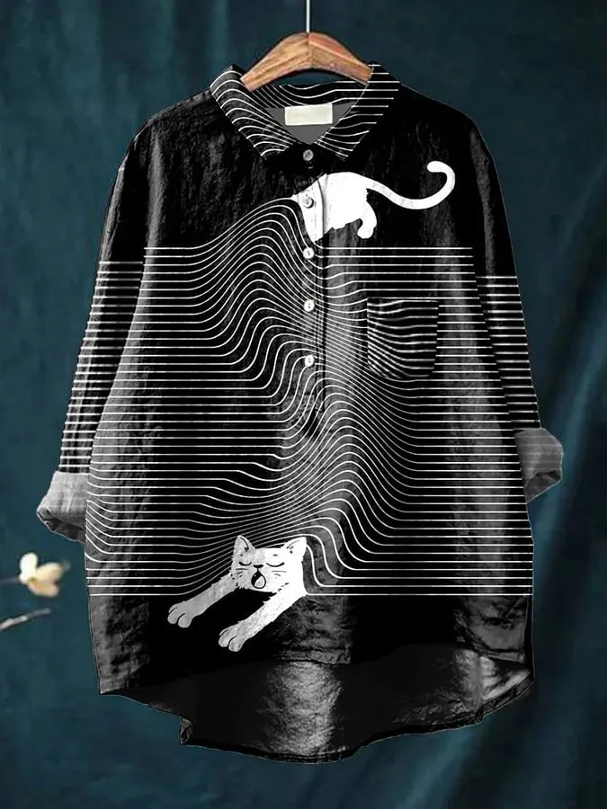 Clarano | Brooks Playful Print Blouse - Image 5
