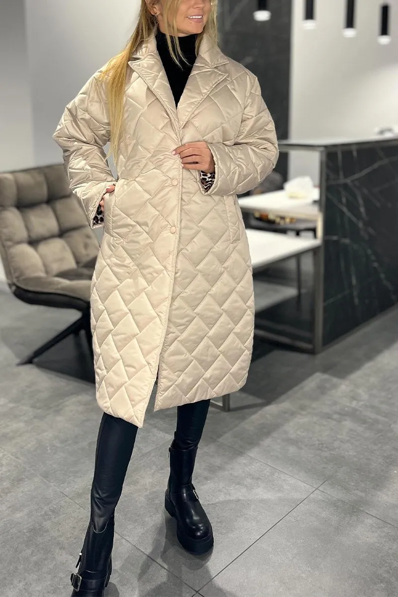 Eliana™ | Reversible Quilted Coat - Image 5