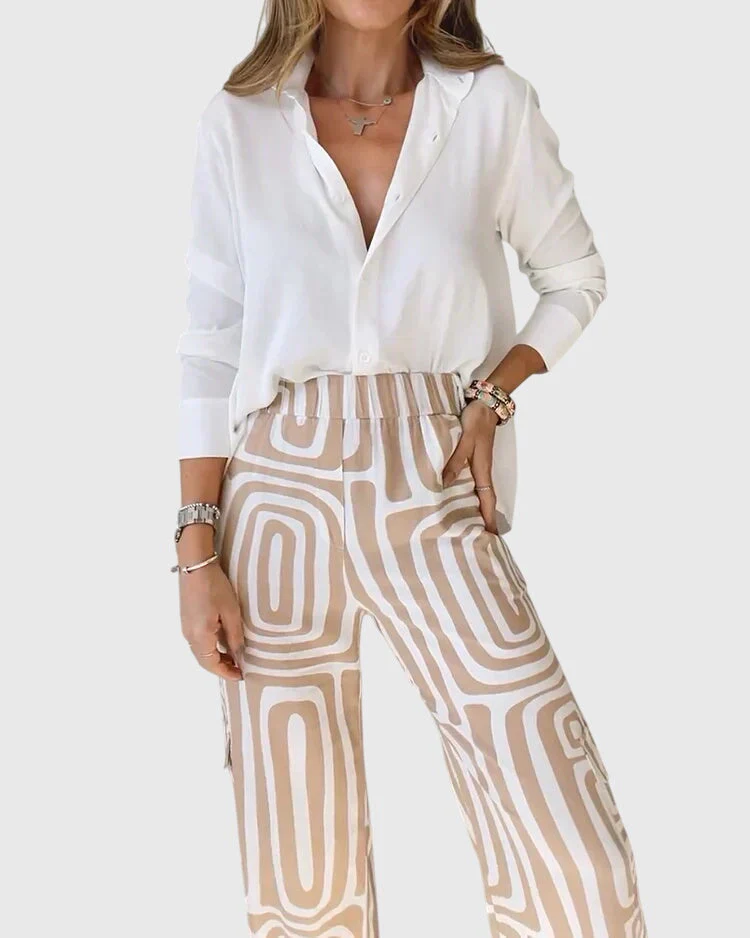 Emilia™ | Stylish Pants + Free Blouse & Belt - Image 3
