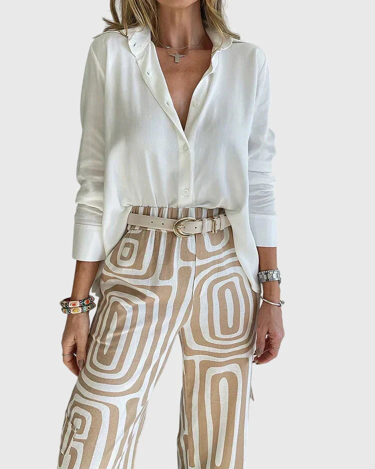 Emilia™ | Stylish Pants + Free Blouse & Belt - Image 4