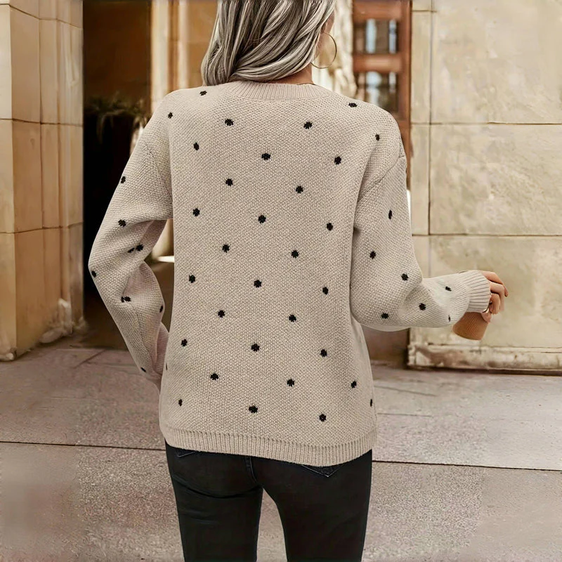 Esmee | Classic Dotted Sweater - Image 6