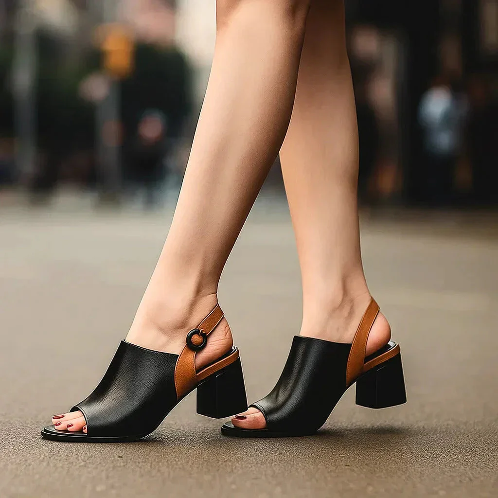 MAYA MAY SLIP-ON HEELS - Image 3