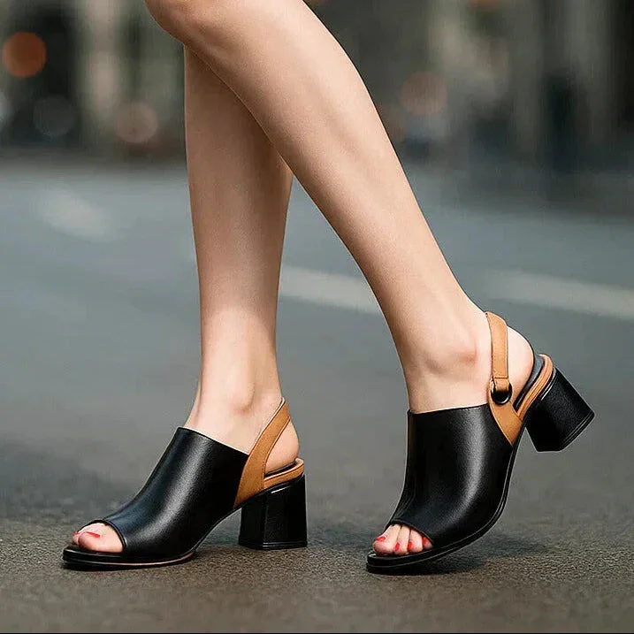 MAYA MAY SLIP-ON HEELS - Image 4