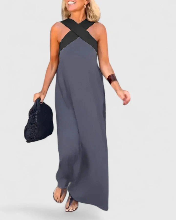 Evangeline™| Elegant Crossback Dress - Image 3