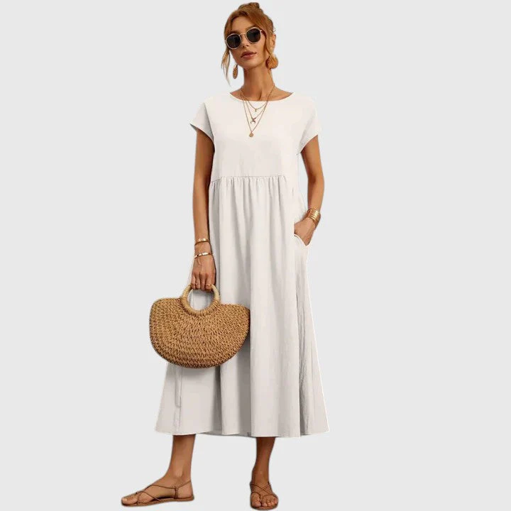 Fenella | Comfortable Midi Dress - Image 3