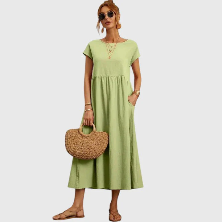 Fenella | Comfortable Midi Dress - Image 4