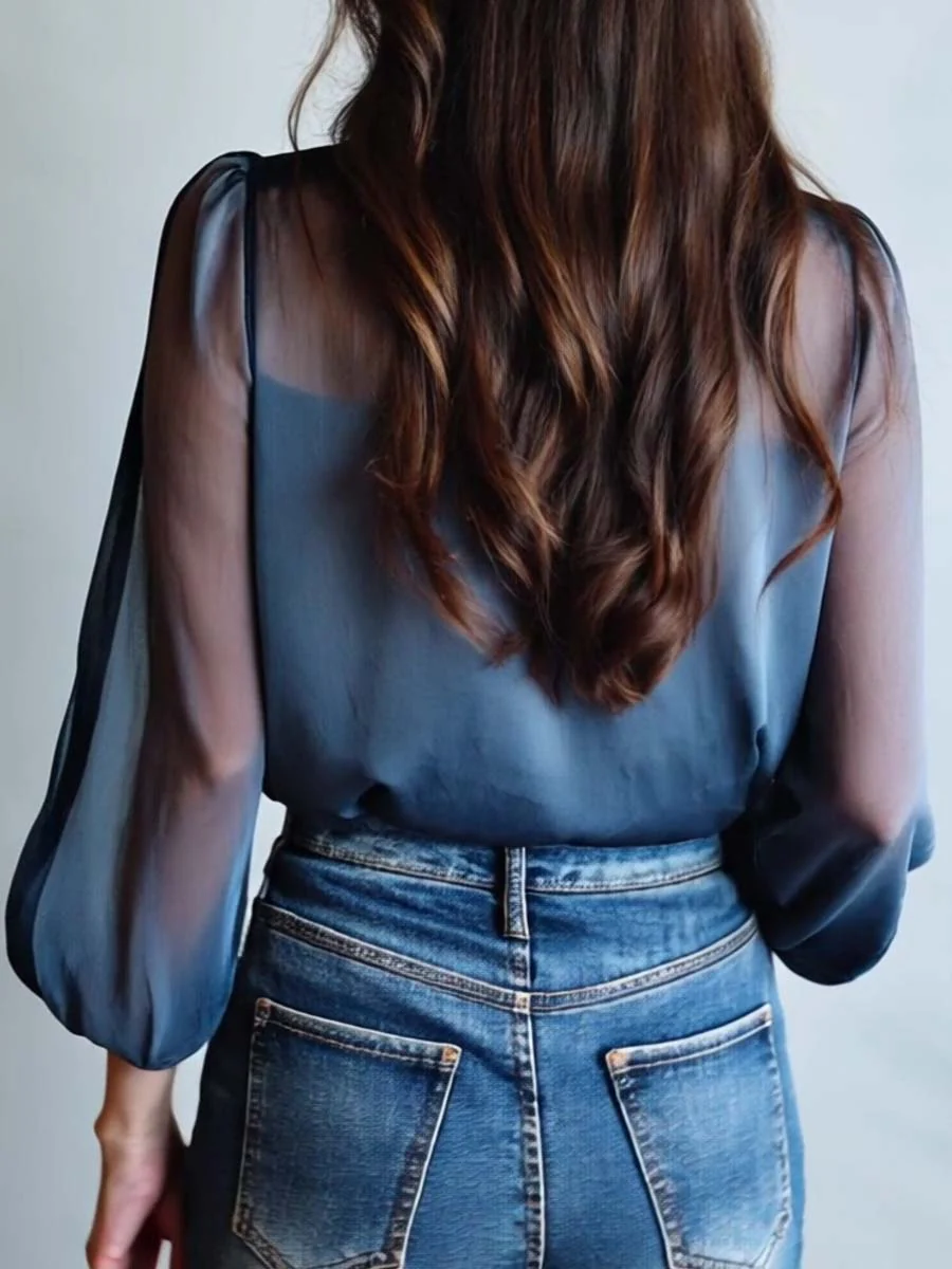 Floral Boho Chic Women's Blouse - Image 10