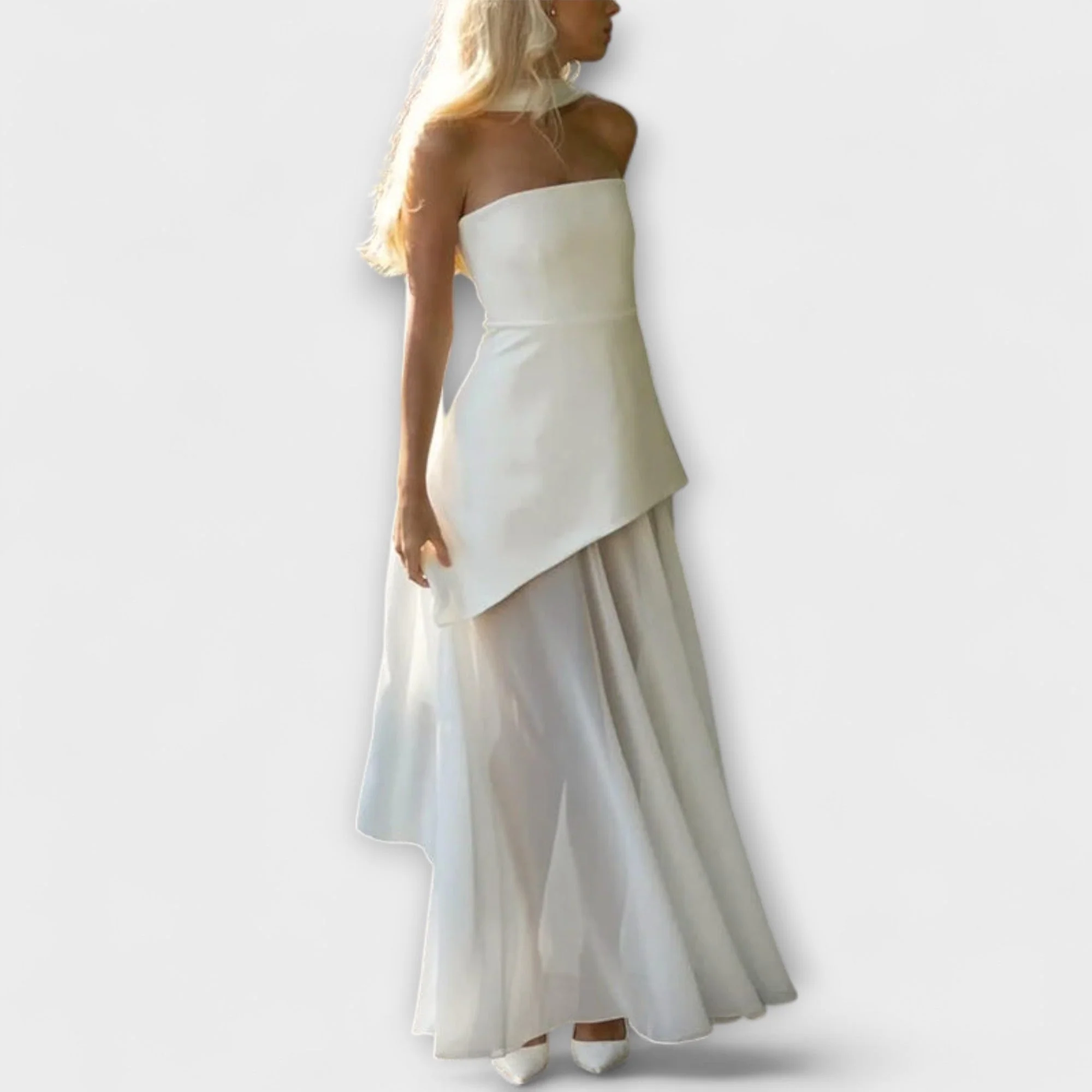 Goldie - Maxi Dress Made of Chiffon - Image 3