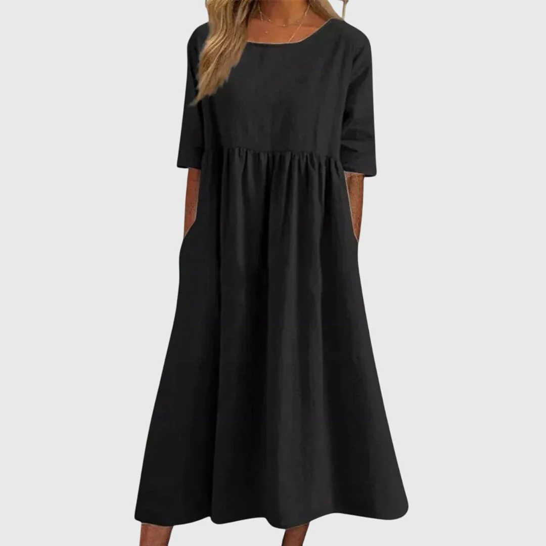 Haisley™ | Elegant Short-Sleeved Dress - Image 6
