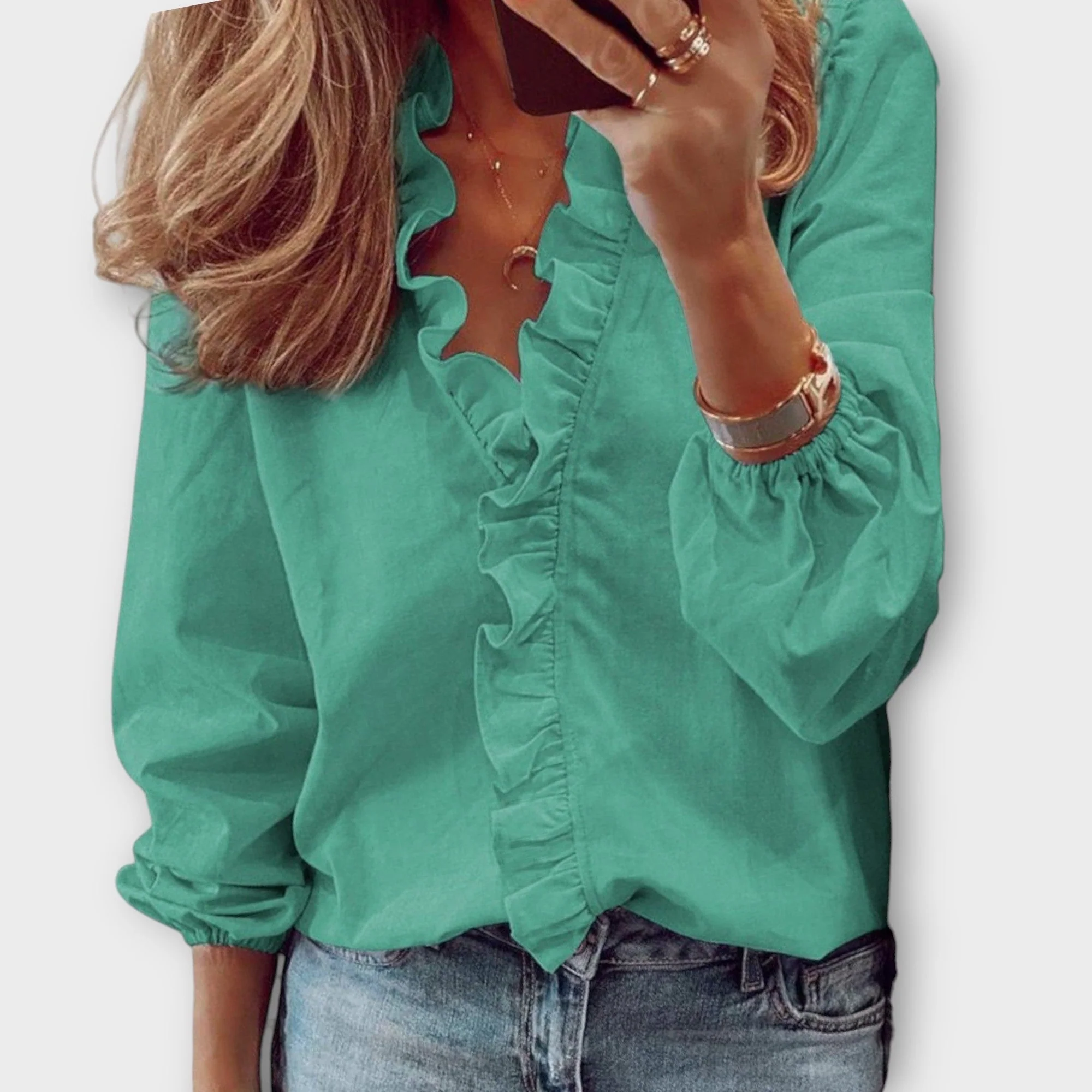 Isadora | Elegant Summer Blouse - Image 3