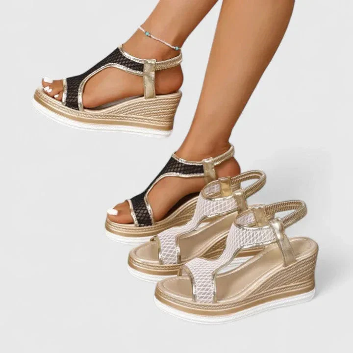 Jessica | Orthopedic Wedge Sandals - Image 4