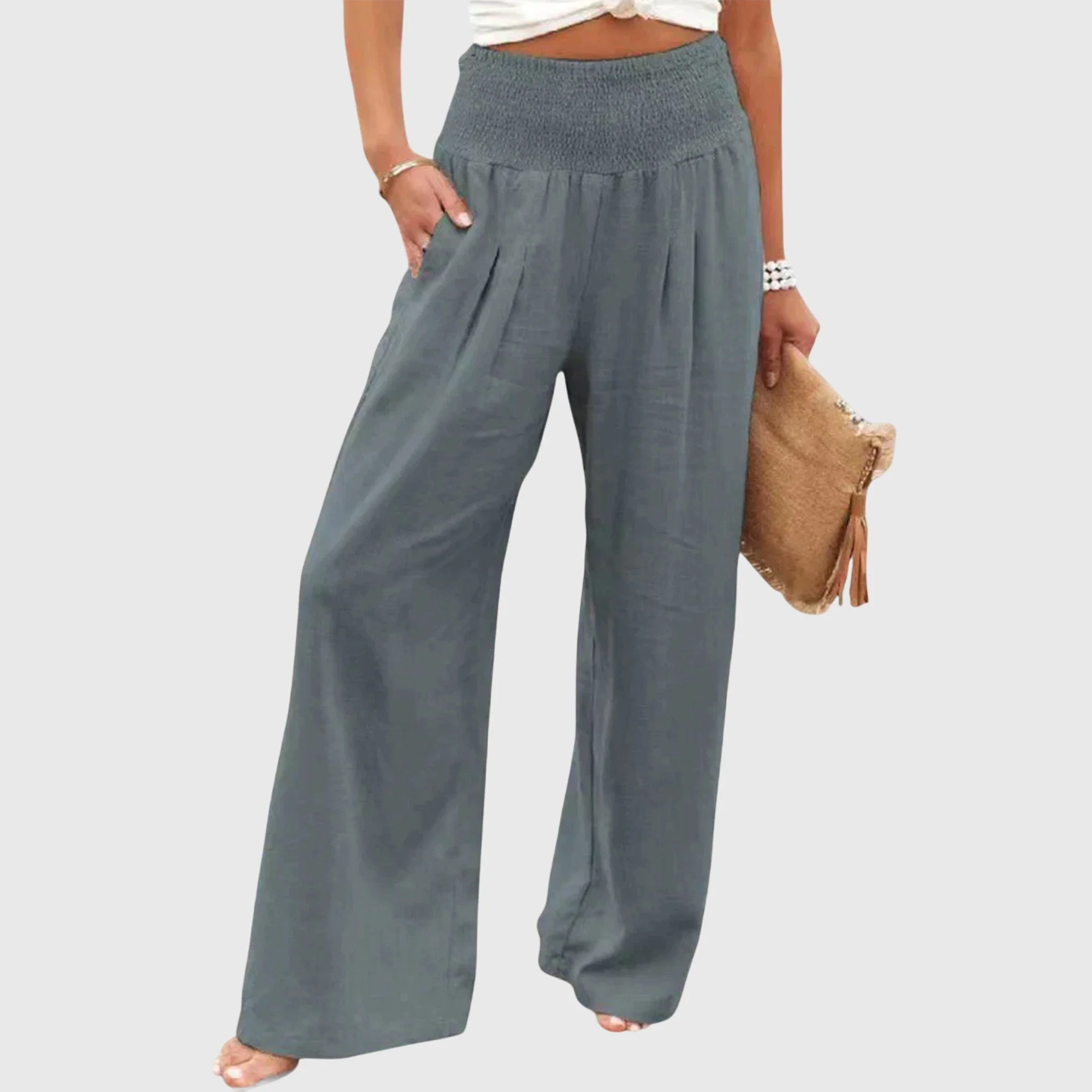 Julie - Airy and Elegant Pants - Image 5