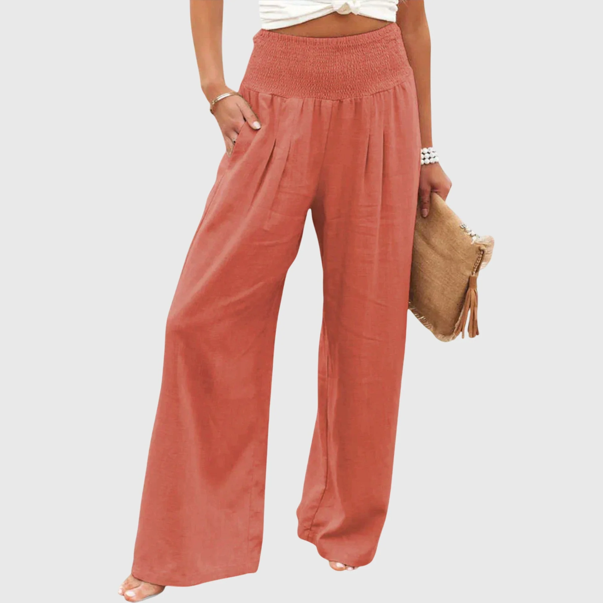 Julie - Airy and Elegant Pants - Image 6