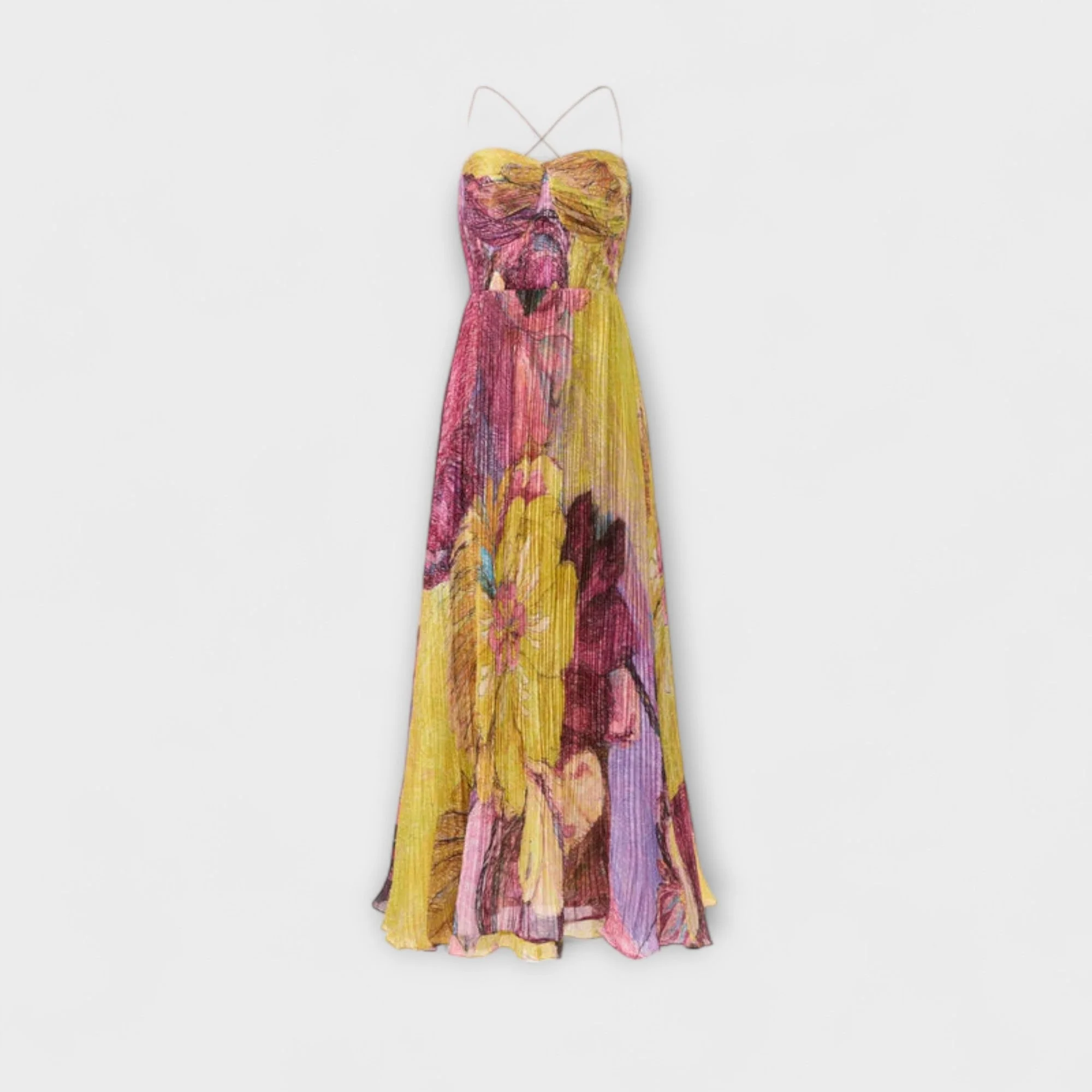 Kiara - Maxi Dress with Vibrant Ikat Print - Image 5