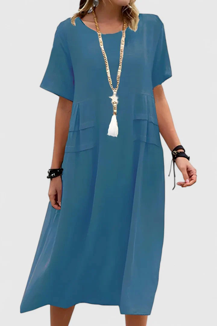 Krystina | Elegant Midi Dress - Image 3