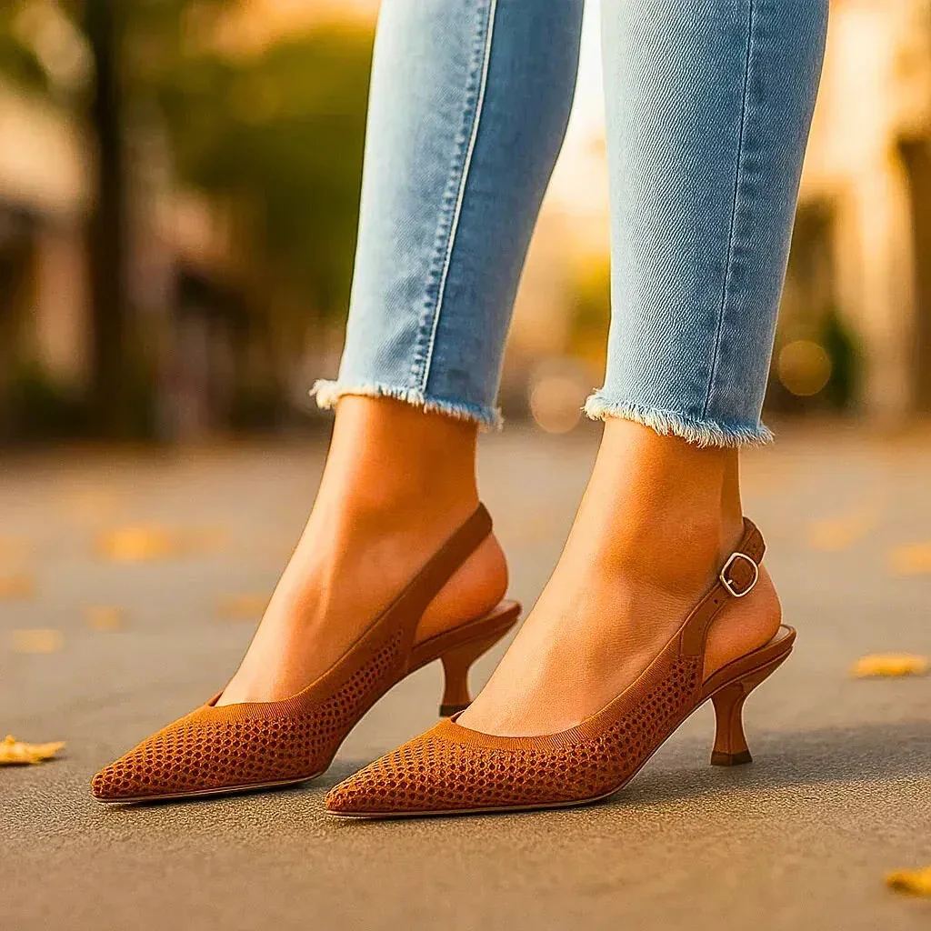 AVELINA MESH HEELS - Image 4