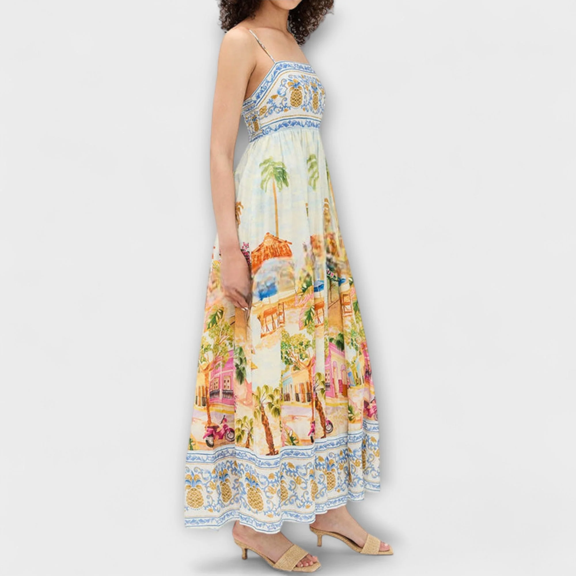 Lumen - Aracati Multicolor Maxi Dress - Image 4