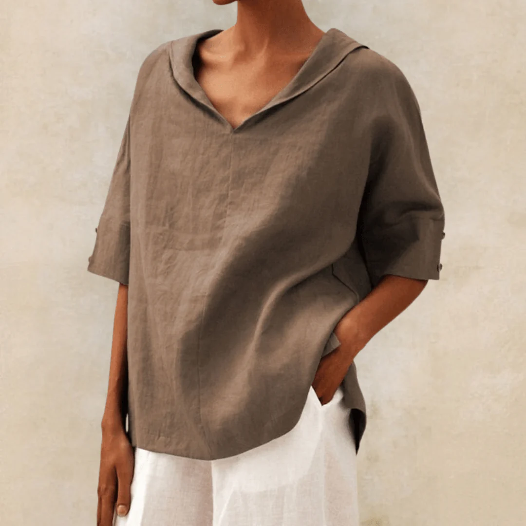 Marie | Coastal Breeze Oversized Shirt - Image 3