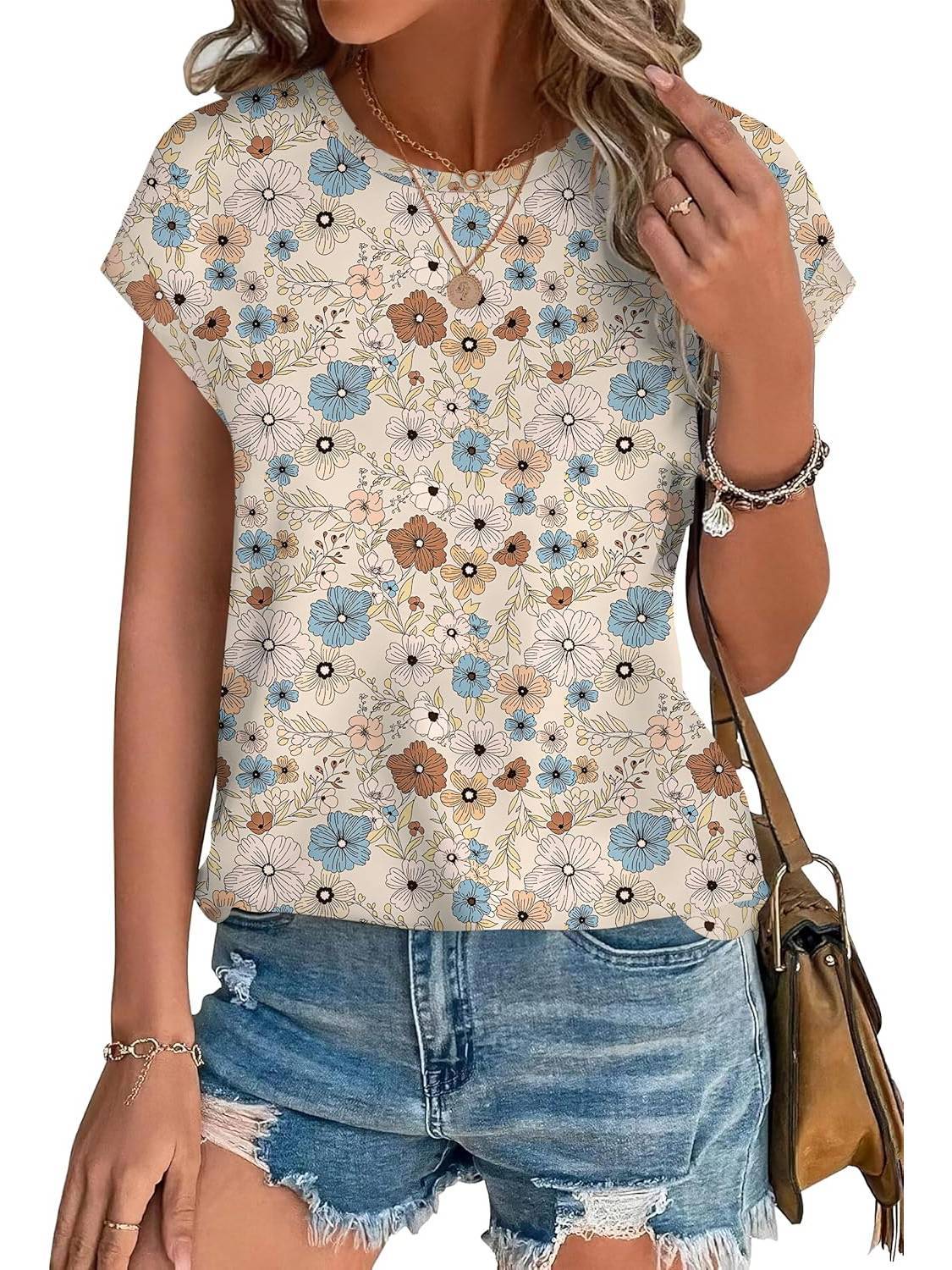 Necie | Chic Printed Blouse - Image 8