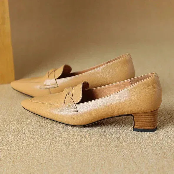 SOFIA GENUINE LEATHER LOAFERS - Image 11