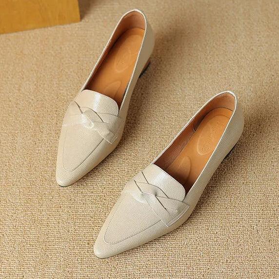 SOFIA GENUINE LEATHER LOAFERS - Image 14