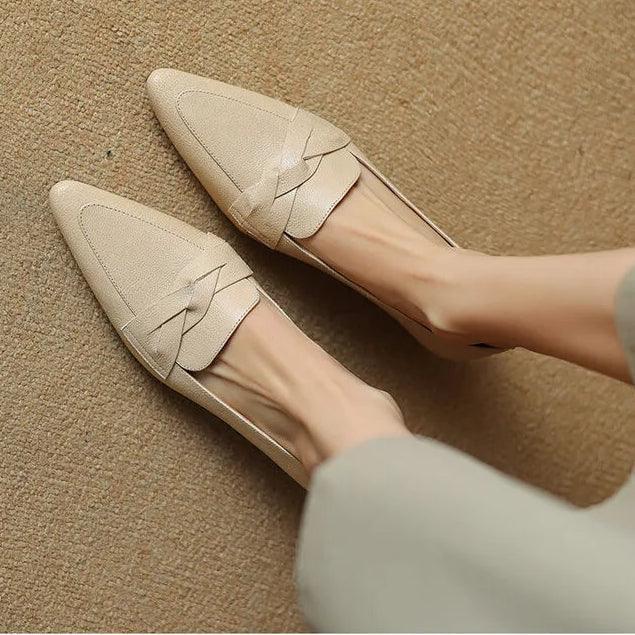SOFIA GENUINE LEATHER LOAFERS - Image 15