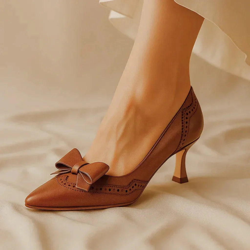 MELENA BOW HEELS - Image 5
