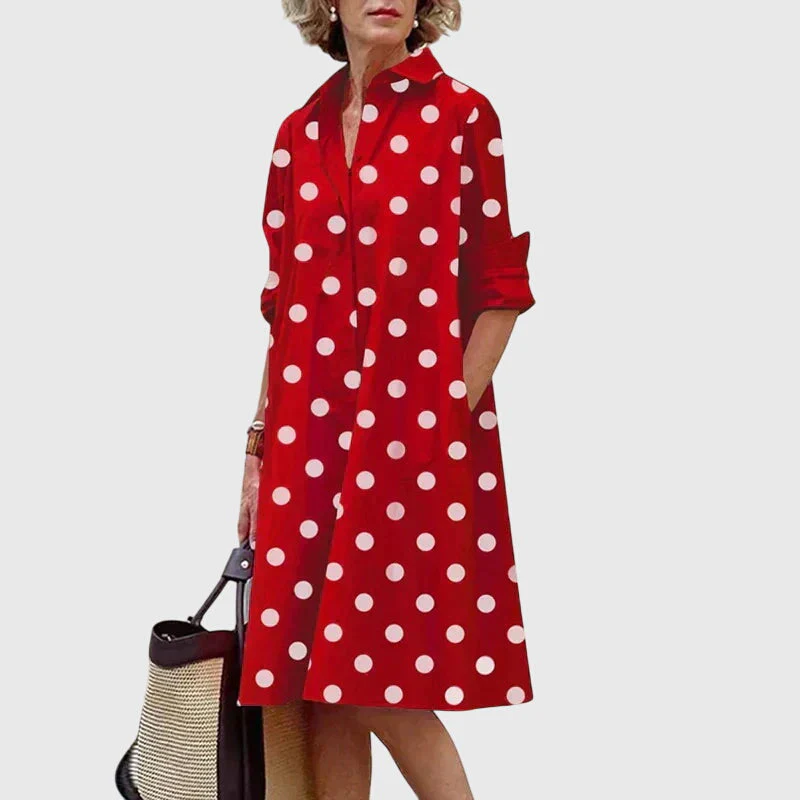 Paige™ - Elegant Dress With Pockets - Image 5