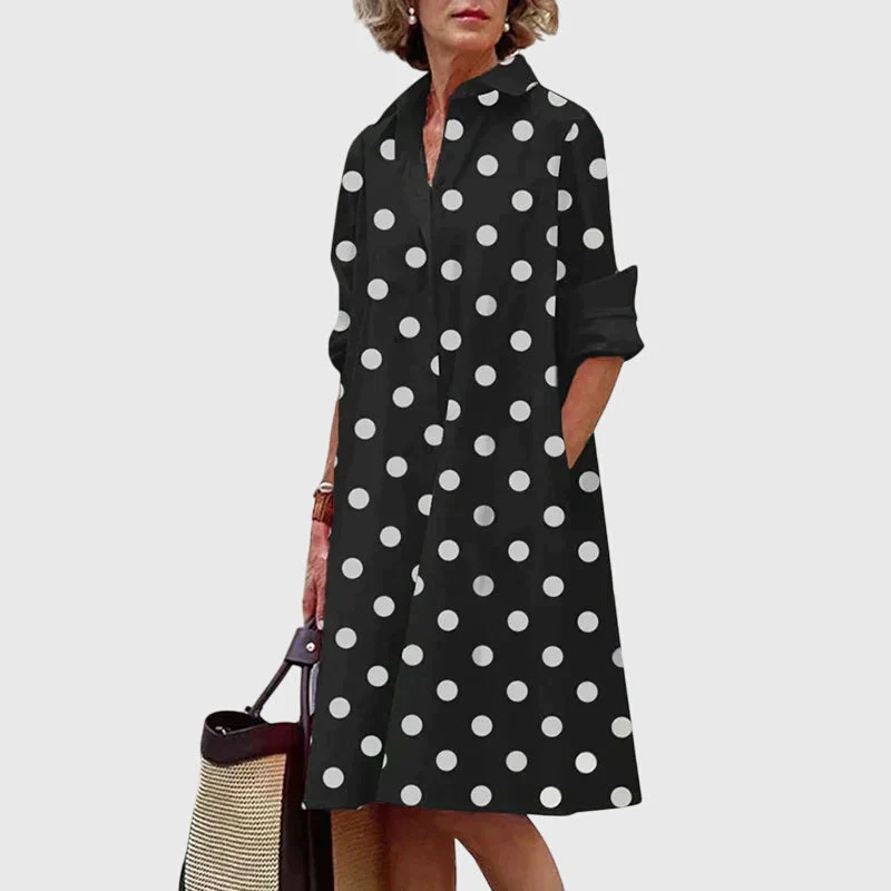 Paige™ - Elegant Dress With Pockets - Image 6