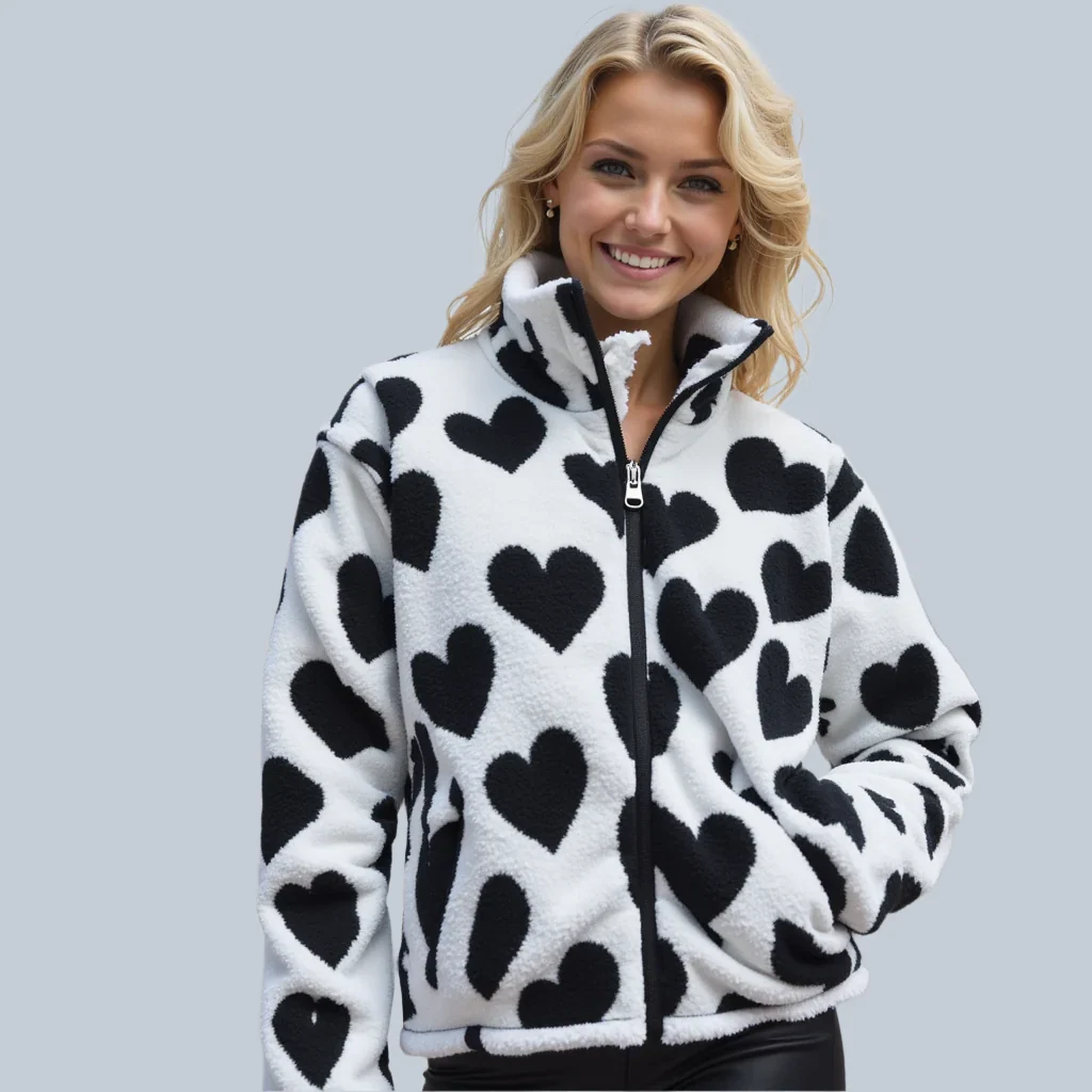 Riley™ | Reversible Cozy Heart Jacket - Image 2