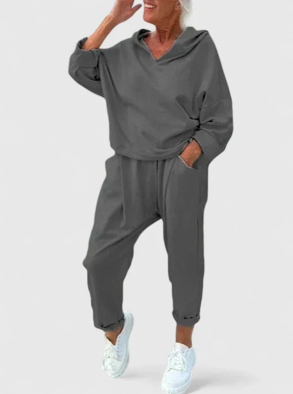 Sally | Comfortable Hooded Sweatshirt Set - Image 5