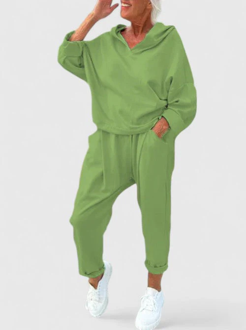 Sally | Comfortable Hooded Sweatshirt Set - Image 9