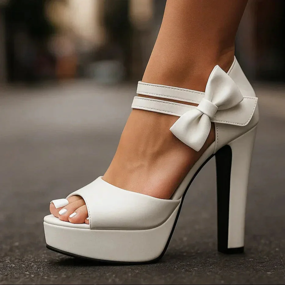 BELLA BOW STILETTOS