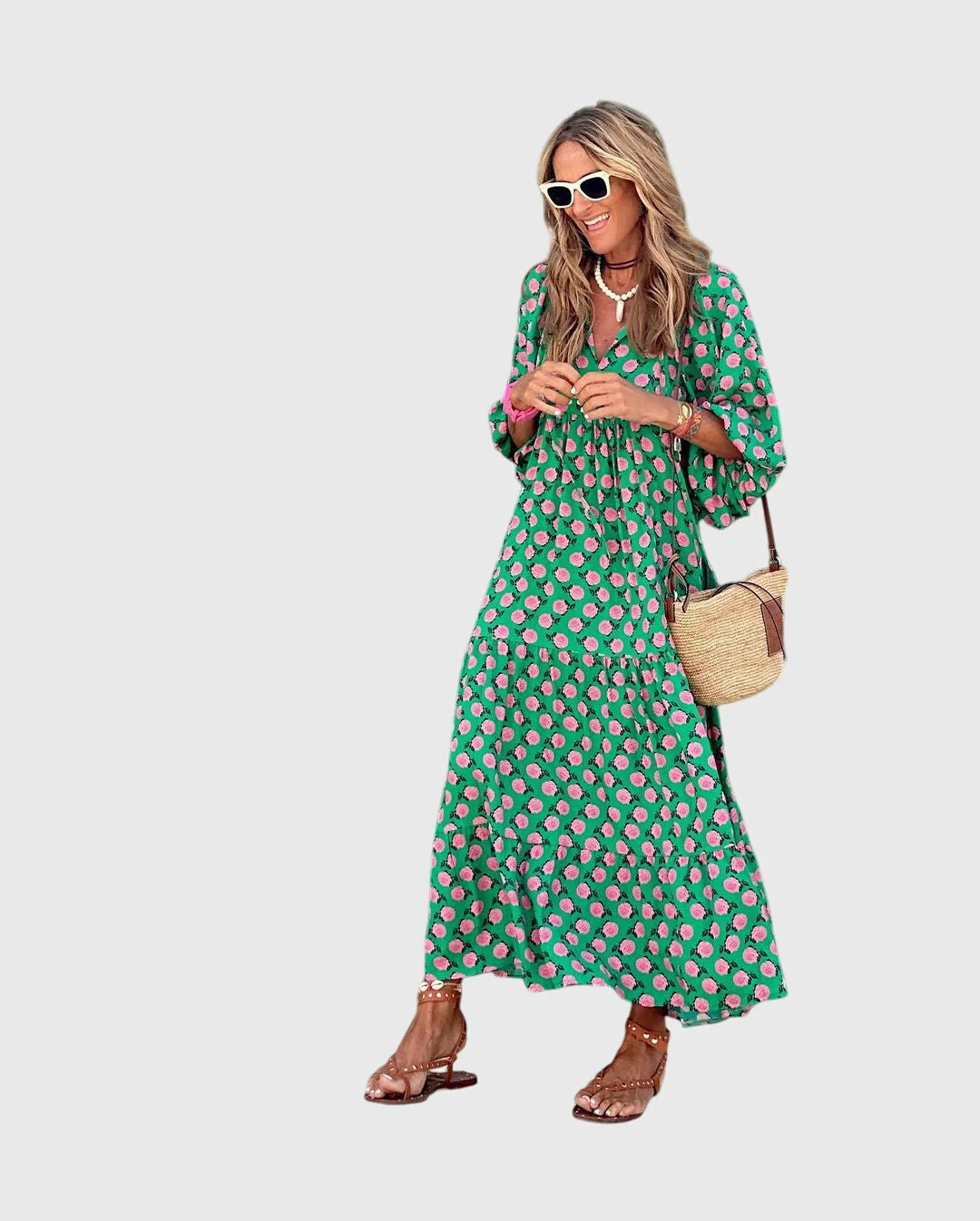Sarah™ - Boho Maxi Dress - Image 2