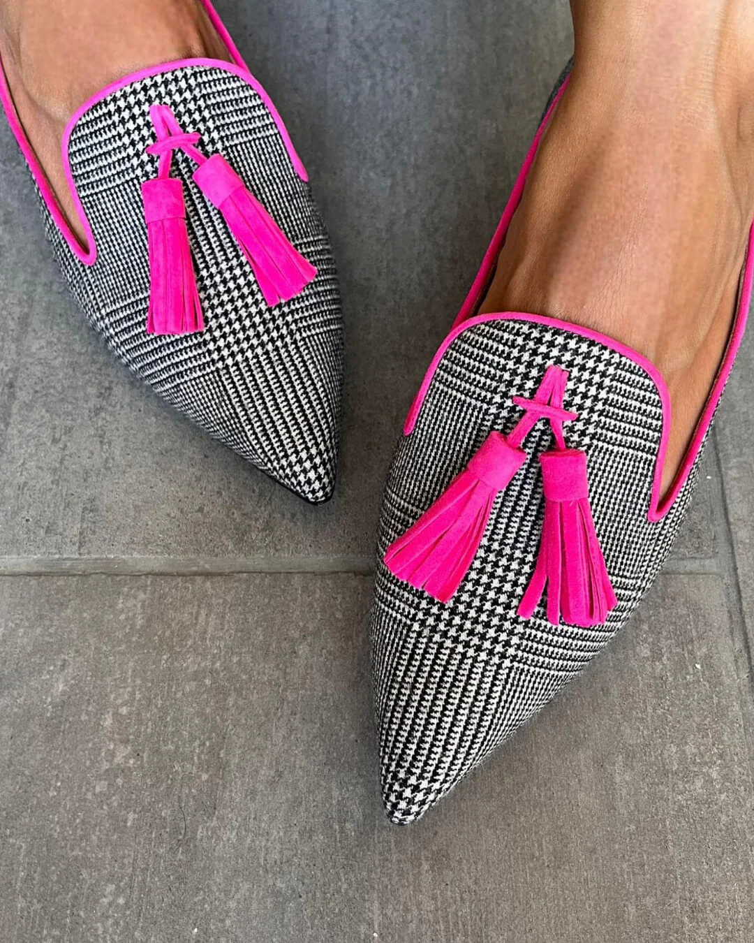 Saylor™ | Fluo Fringe Loafers - Image 2