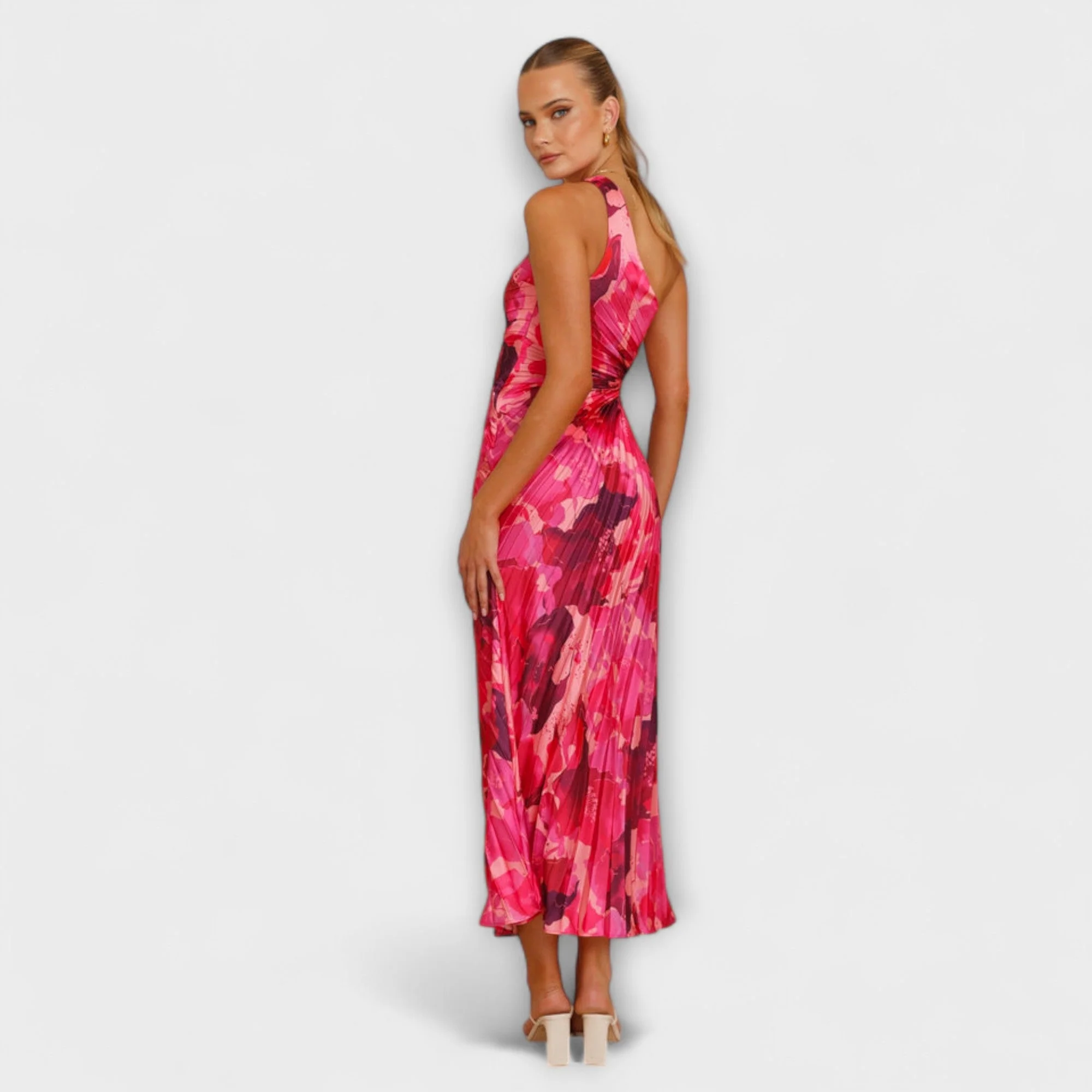 Sienna - Elegant Cut-Out Maxi Dress - Image 9