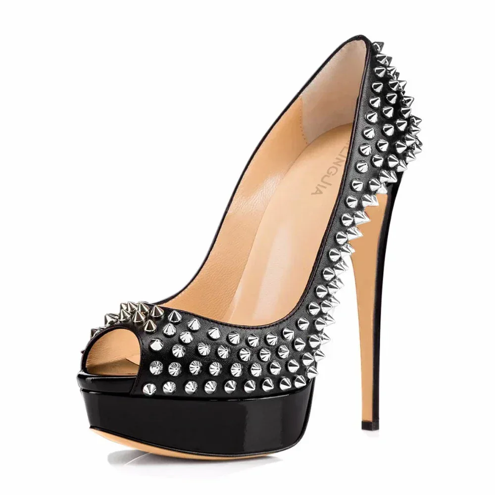 RENA REIGN STUDDED HEELS - Image 5