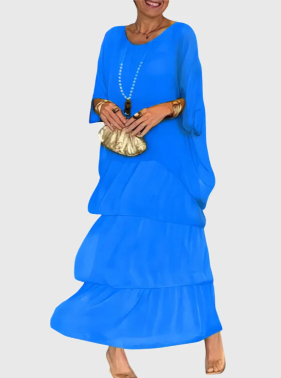 Susan™ | Long and Flowing Elegant Dress - Image 12